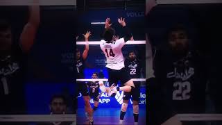 Is this liveaction Haikyuu 😱✨ shorts volleyball haikyuu [upl. by Enelyar122]