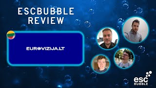 Eurovizijalt 2024  Eurovision Lithuania  ESCBubbles reaction [upl. by Rebel]