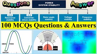 Power System Stability 100 MCQs Questions amp Answers  Power System Stability MCQs Question amp Answer [upl. by Ttihw558]