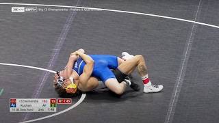 141lbs Anthony Echemendia Iowa State vs Garrett Kuchan Air Force [upl. by Natsud]