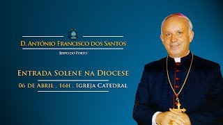 Entrada Solene na Diocese  D António Francisco dos Santos [upl. by Ynnig]