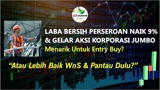 Saham Ini Mulai Naik Lagi Akan Gelar Aksi Korporasi Besarbesaran Menarik Untuk Dibeli [upl. by Aschim]