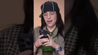 Billie Eilish PRANK Calls Phoning in Elle billieeilish elle ytshorts feedshorts [upl. by Marsha]