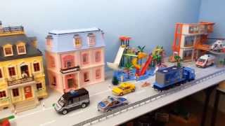 Aufbau und Gestaltung unserer riesigen Playmobil Stadt seratus1 [upl. by Atiuqrehs604]