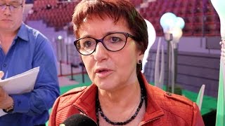 Christiane Lambert  « J’entends avec désespoir tous les matins parler d’abstention » [upl. by Ogram]