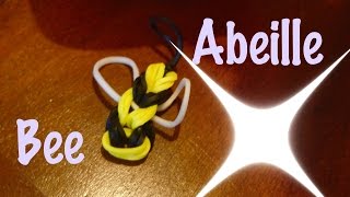 Abeille bee Rainbow Loom Comment faire Tutorial easy facile français [upl. by Feola]