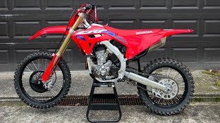 2024 Honda CRF250R First Ride  Raw GoPro [upl. by Rotce340]