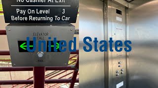 Cool Setup United States Hydraulic Scenic Elevators  Civic Center Garage Bridge  San Jose CA [upl. by Enyak108]