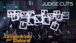 Academy of Villains Hip Hop Dance Crew Gives It Their All On AGT  Americas Got Talent 2018 [upl. by Alfonzo]