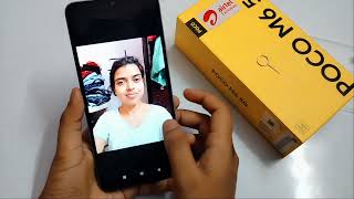 poco M6 5G  unboxing and review 50 megapixel dual camera  budget mobile phone [upl. by Bart]