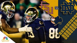 Notre Dame vs Florida State  College Football HIGHLIGHTS  1192024  NBC Sports [upl. by Ymmac]