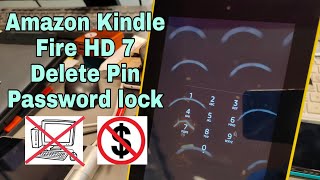 How to Hard Reset Amazon Kindle Fire HD 7 Delete Pin Pattern Password lock [upl. by Ennasil]