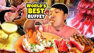 1 BEST Buffet in THE WORLD French LOBSTER BUFFET 🦞 took 4 HOURS by TRAIN WORTH IT [upl. by Winifield]