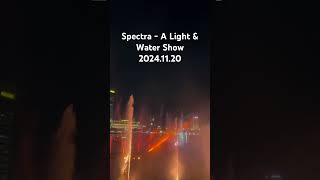 【シンガポール🇸🇬旅行】Spectra  A Light amp Water Show スペクトリアライトアンドウォーターショー！マリーナベイサンズ、マーライオン、ガーデンズバイザベイ [upl. by Elorac401]