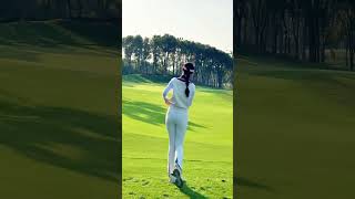 Play the same golf course after a year golf golffashion golfstyle 100golf golfswing golfwear [upl. by Demmahom]