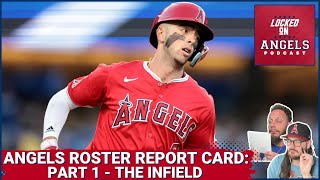 Los Angeles Angels INFIELD Grades Roster Report Card Part 1 YOUR Grades for Neto OHoppe amp More [upl. by Aicela]