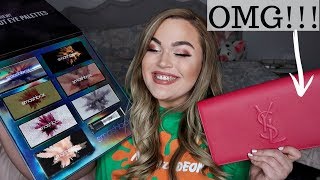 HUGE Makeup Haul  PR Unboxing  Smashbox YSL NARS amp More [upl. by Emelda]