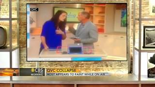 QVC host appears to faint while onair [upl. by Ettelorahc]