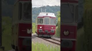 Triebwagen BDe 44 „Aargauer Pfyl“ nahe Winterthur [upl. by Gwenn348]