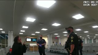 Dozens of Orlando airline passengers arrested for violent disorderly behavior during pandemic [upl. by Remle677]