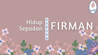 GEREJA DUTA INJIL Ibadah Online  Hidup Sepadan Dengan Firman [upl. by Georgeanna330]