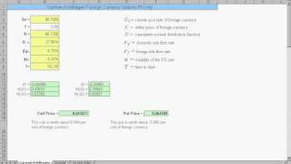 MBACalculatorcomGarman and Kohlhagen 1983 option pricing formula [upl. by Nosittam472]