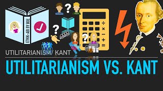 Utilitarianism vs Kant  Explained with Examples [upl. by Rory]