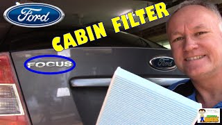 Ford Focus Cabin Filter Replacement [upl. by Marilla]