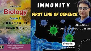 First Line of Defence  Skin Respiratory amp Gut Epithelium  Biology  Immunity  Urdu Hindi English [upl. by Solon]