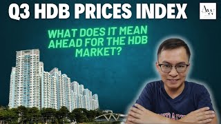 Q3 HDB Prices Index – What does it mean ahead for the HDB Market [upl. by Norward]