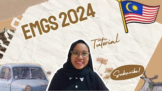 EMGS How to Apply Visa Student Malaysia 2024 [upl. by Davis]