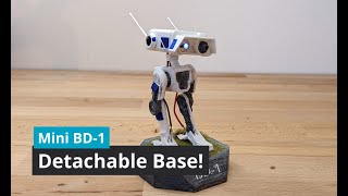 Mini BD1  A supercapacitor powered detachable model desk toy [upl. by Fleisher288]