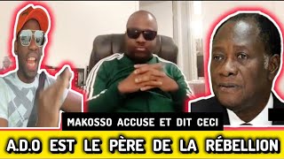 🛑 URGENT 🛑Makosso Traite ADO De Père De La Rébellion makosso cotedivoire alassaneouattara [upl. by Yniffit6]