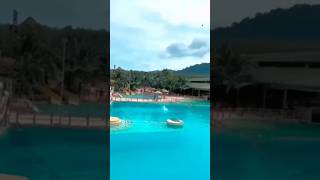 Crazy footballer on water slide 😂shorts factshorts facts gadgets [upl. by Bruis]