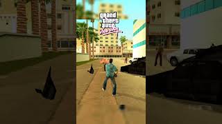 MiniGun in GTA San Andreas and GTA Vice City gtasanandreas shorts [upl. by Annaierb]