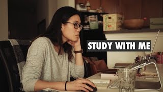 STUDY WITH ME  a real time study session with study music [upl. by Cleaves]