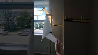 Paper Crane Bird Floor Lamp [upl. by Musa]