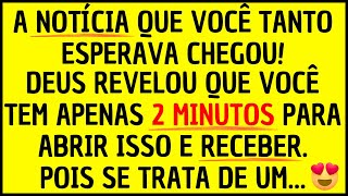 🔴 DEUS DIZ QUE AQUILO QUE VOCÊ TANTO ESPERAVA ESTÁ INDO ATÉ VOCÊ [upl. by Colbert]