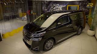 TOYOTA VELLFIRE BLACK CHENNAI 2020 MODIFIED  PAINT PROTECTION FILM MAT RCONCEPT CAR JEWELS PORUR [upl. by Queston334]