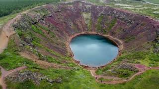 Kerið crater Iceland [upl. by Gellman104]