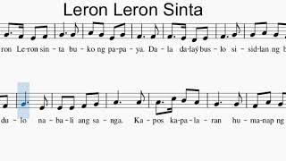 Leronleron Sinta [upl. by Vinay]