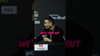 🤣🎤 MAX HOLLOWAY AND ILIA TOPURIA ROAST EACH OTHER AT UFC 308 PRESS CONFERENCE [upl. by Ahseret333]