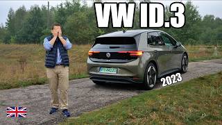 Volkswagen ID 3 Pro S 2023 facelift  Any Improvements ENG  Test Drive and Review [upl. by Cerf145]