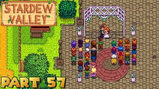 Stardew Valley 57  Wedding Day amp Dark Talisman [upl. by Ianthe747]