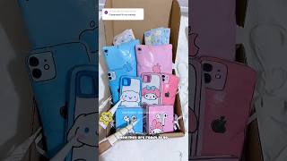 Packing cinnamoroll amp my melody fake 🎀 comment what to do next 👉🏻 papercraft sanrio shorts [upl. by Rosinski]