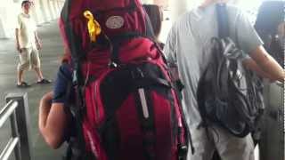 Singapore to Mersing  Backpackneymoon 2 [upl. by Ymirej45]