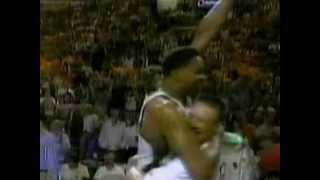 1996 NBA finals intro Supersonics vs Bulls  NBA on NBC [upl. by Tedi]