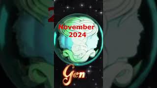 GEMINI Horoscope Predictions November 2024 Monthly Forecasts [upl. by Camella738]