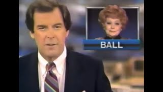 Lucille Ball News Report of Her Death  April 26 1989 [upl. by Blatt]