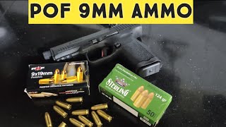 POF 9mm Ammo  115gr V 124gr  124gr Fmj [upl. by Atival588]